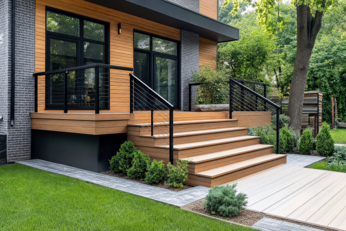 Custom deck design and build